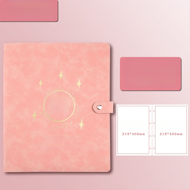 Odinė pažymėjimų rinkinio knyga, Avinar modelis 05, 120 puslapių, pritaikymas, storis 4