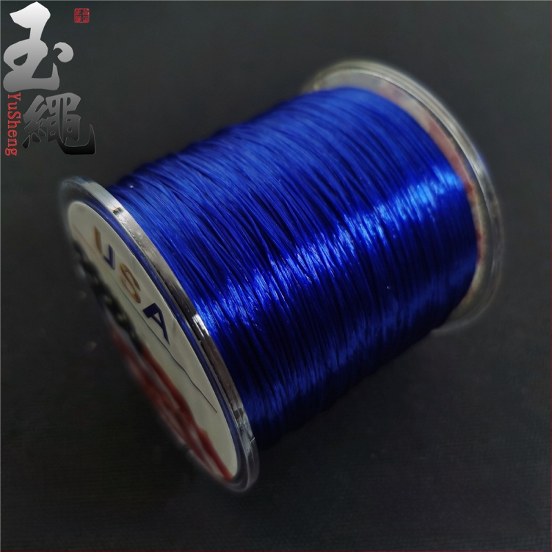 Kristall-ahhaadist käevõru spandex-elastsest köiest, lame traat, masinane mähis, Jade rope bränd