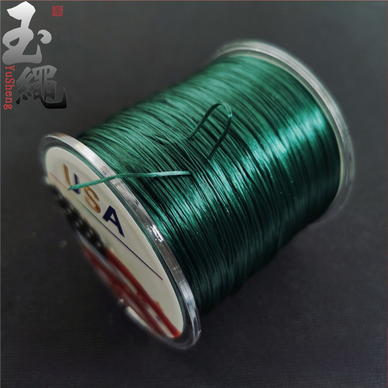 Kristall-ahhaadist käevõru spandex-elastsest köiest, lame traat, masinane mähis, Jade rope bränd