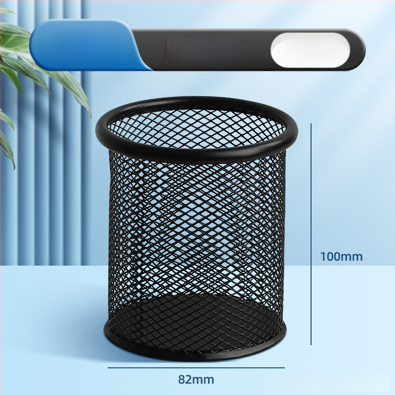 Excellent metalo rašiklio laikiklis – daugiafunkcinis stalinis organizatorius rašymo priemonėms