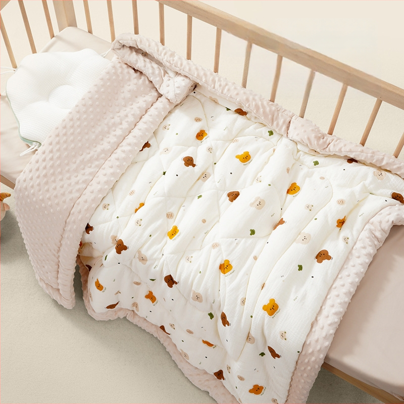 Vaikų žieminė storas medvilninė antklodė miegui darželyje, 3–12 metų, 500–800 g