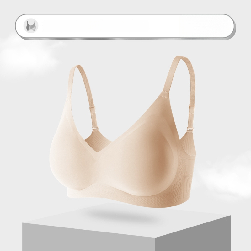 Nesiuvama liemenėlė su švelnia parama, 3/4 puodelio su putų formuojamais kaušeliais, kvėpuojantis lengvas dizainas