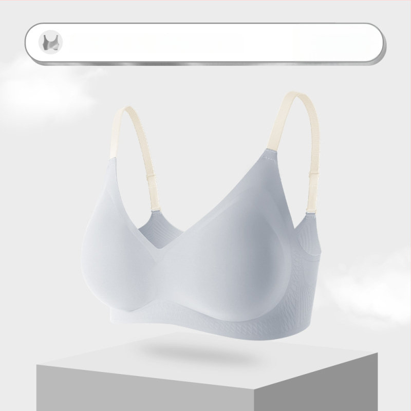 Nesiuvama liemenėlė su švelnia parama, 3/4 puodelio su putų formuojamais kaušeliais, kvėpuojantis lengvas dizainas