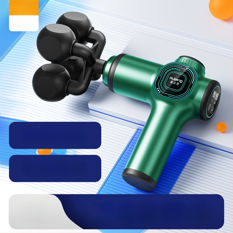 Mini fascia masažuoklis, nešiojamas elektroninės masėjos su LCD ekranu, šepetėlių variklis, 6+ galvelės, integruota baterija 2000–4000 mAh, veikimo trukmė 8–12 val., triukšmas mažesnis nei 36 dB