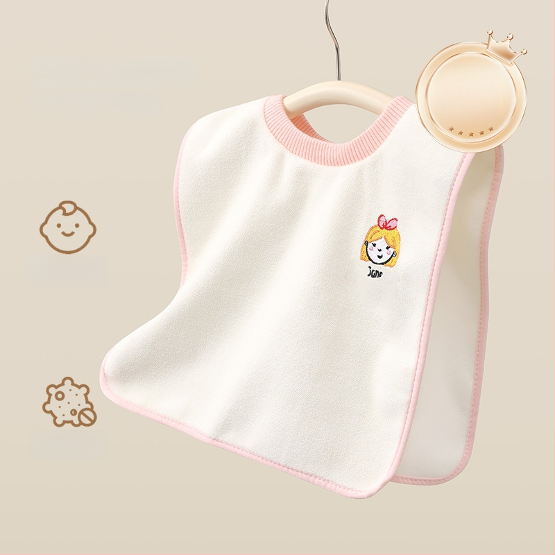 Drizzle Vaikų plovimo skuduras su atsparia bavete – Daugiafunkcinis rankšluostis (polisteris, 150d, plokščias audinys, 80–100 g)