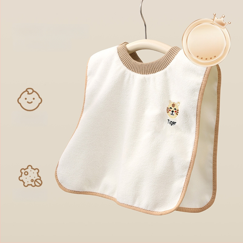 Drizzle Vaikų plovimo skuduras su atsparia bavete – Daugiafunkcinis rankšluostis (polisteris, 150d, plokščias audinys, 80–100 g)