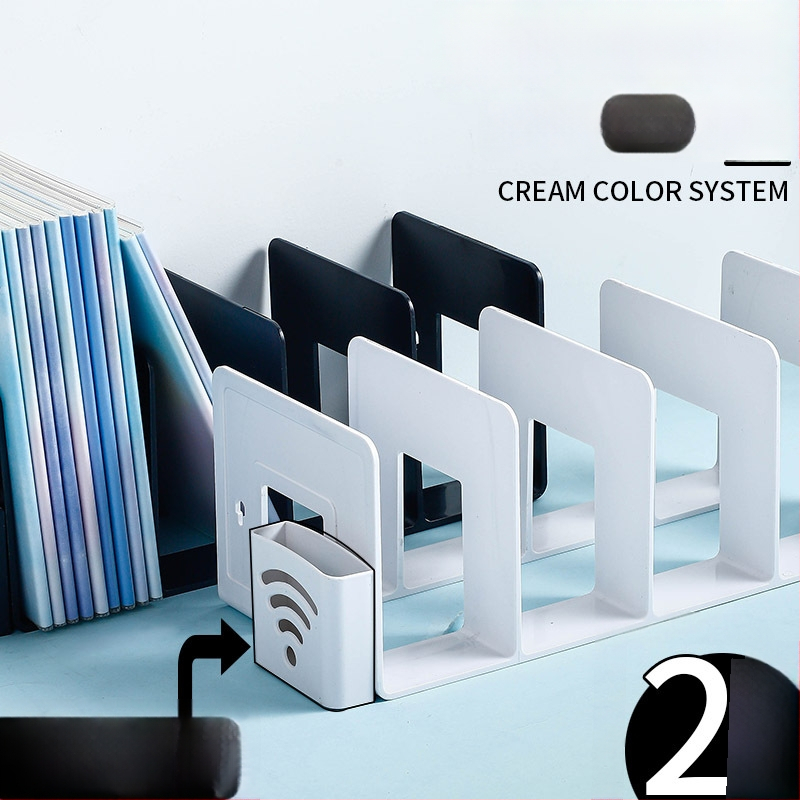 Hongfa 823 Plastikinis stalinis knygų laikiklis su skyrikliu — Modelis 823, Medžiaga: Plastikas, Neto svoris: 320 g, Pakuotė: 72/30