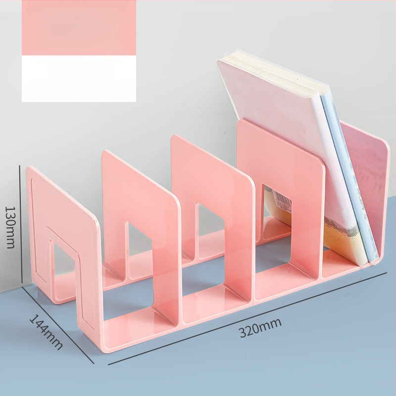 Hongfa 823 Plastikinis stalinis knygų laikiklis su skyrikliu — Modelis 823, Medžiaga: Plastikas, Neto svoris: 320 g, Pakuotė: 72/30