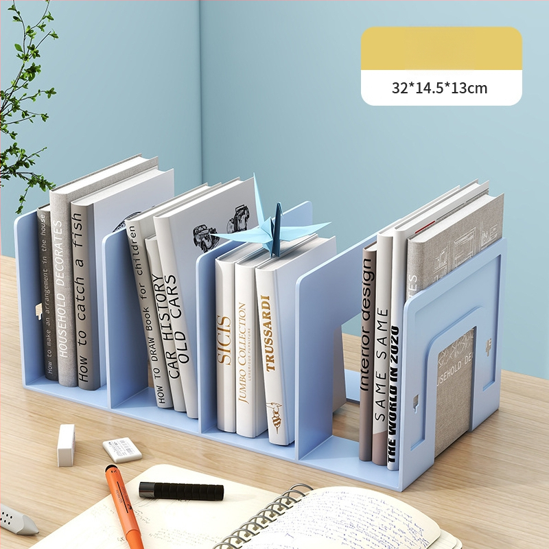 Hongfa 823 Plastikinis stalinis knygų laikiklis su skyrikliu — Modelis 823, Medžiaga: Plastikas, Neto svoris: 320 g, Pakuotė: 72/30