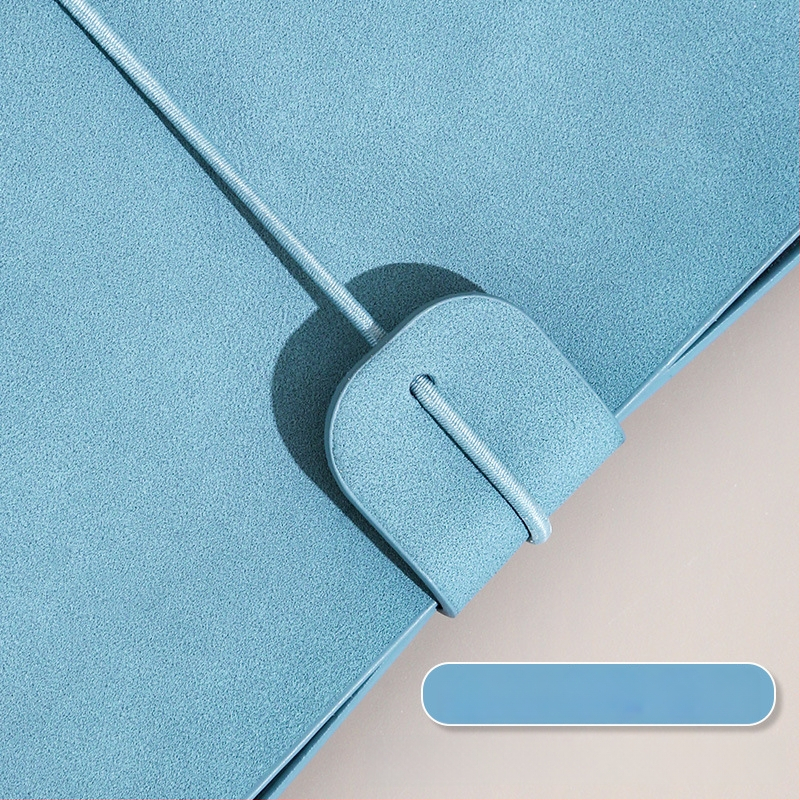 Vieno klipsų laikmena su laisvais lapais, PU oda, pritaikymas su logotipo spauda