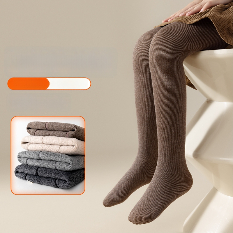 Bērnu ziemas kolgotas, viendabīgas krāsas, 3–8 gadi, poliesters