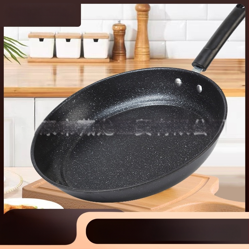 CYJ-JG-006 Maifan akmeninė neprilimpančio keptuvė su daugiasluoksniu dugnu, tinkama indukcijai ir dujinėms viryklėms