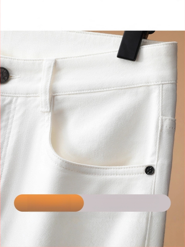 Vīriešu džinsi ar taisnu piegriezumu, vidējā josta, rāvējslēdzējs, izmazgāti