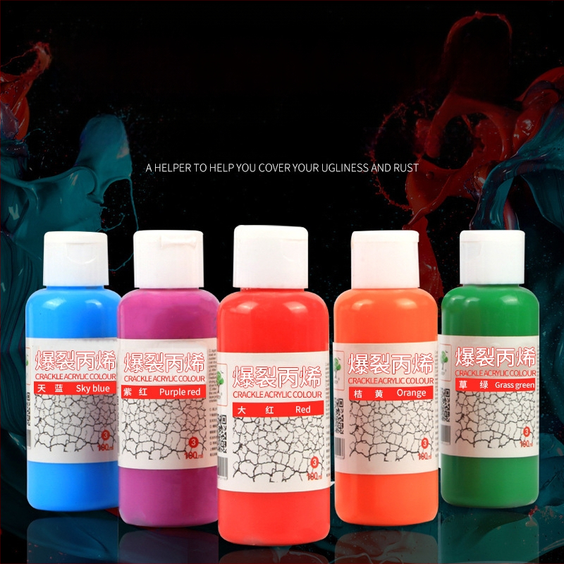 Bubu akrilinių dažų pigmentas, 100 ml, pagrindinis įpakavimas, skirtas eksploziškai akrilinei tapybai