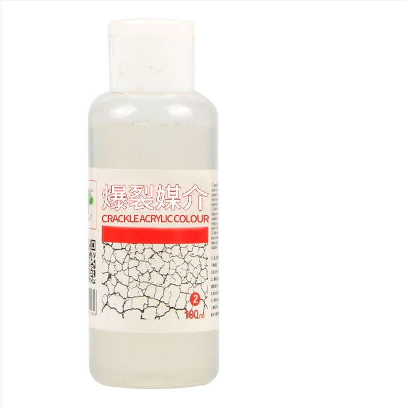 Bubu akrilinių dažų pigmentas, 100 ml, pagrindinis įpakavimas, skirtas eksploziškai akrilinei tapybai