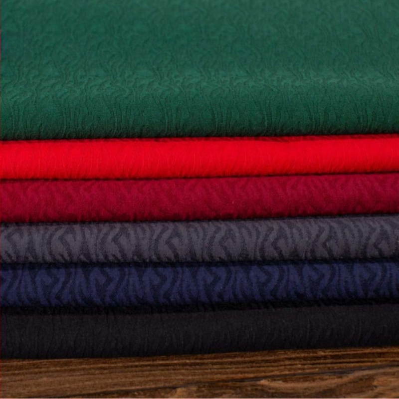 Medvilninis džakardo audinys kelnioms | GB standartas | 70% medvilnė | rudens–žiemos sezonas | Zhonglian Textile