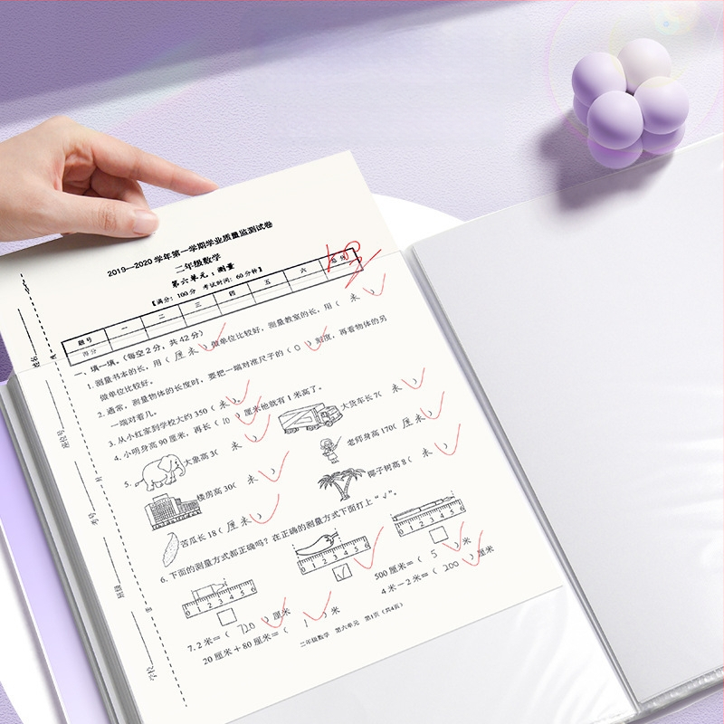 Dokumentų dėklas su įterptais lapais, gradientinis spalvų dizainas, daugiasluoksė laikymo sistema (Medžiaga: Plastikas; Lapų skaičius: 100; Logotipo spausdinimas: Ne; Pritaikymas: Ne)