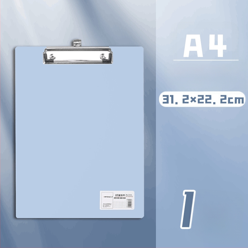 A4 plokštės klipas – plastikinis klipas, PP medžiaga, modelis 5316/5317, plokštės storis 1,5 mm, tinka A3 popieriui