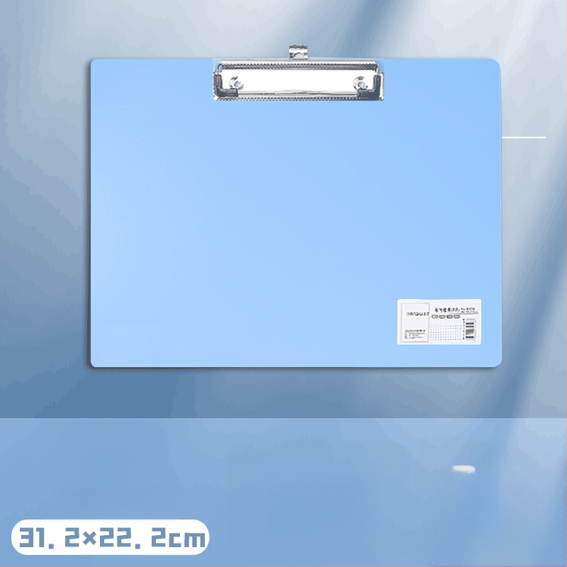 A4 plokštės klipas – plastikinis klipas, PP medžiaga, modelis 5316/5317, plokštės storis 1,5 mm, tinka A3 popieriui