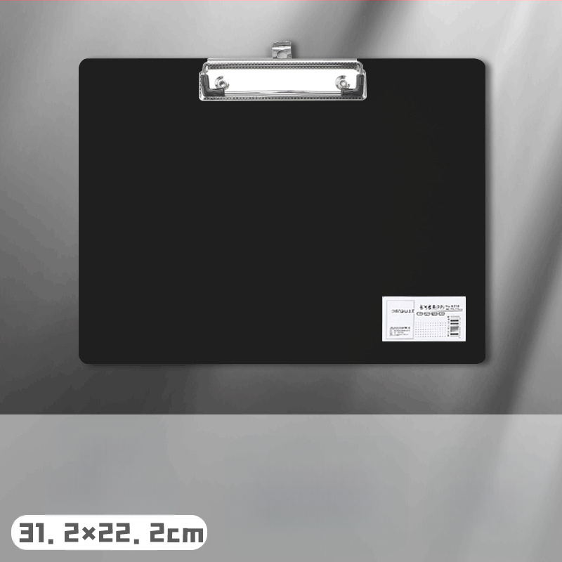 A4 plokštės klipas – plastikinis klipas, PP medžiaga, modelis 5316/5317, plokštės storis 1,5 mm, tinka A3 popieriui