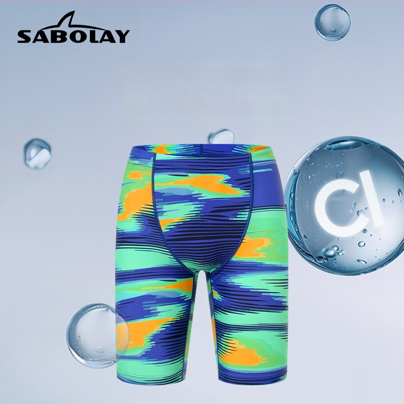 Vyrų greitai džiūstantys plaukimo šortai su spalvų blokais, chlorui atsparūs, poliesteris 82%, pamušalas 100%, 200 g