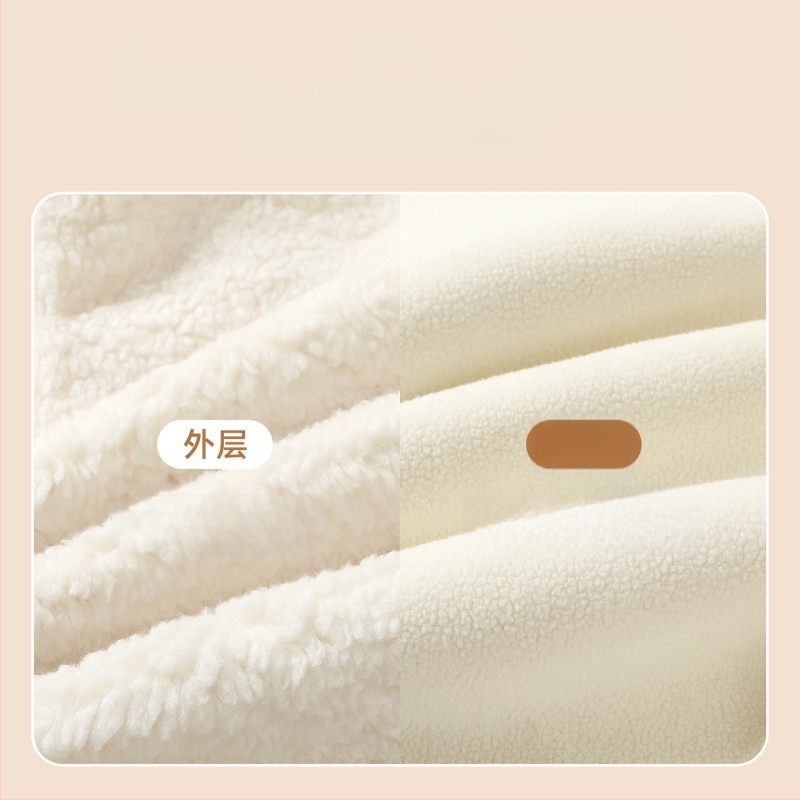 Divu daļu komplekts: flīsa jaka un džemperis - universāls, ziemas apģērbs ar karikatūras rakstu; džemperis 100% kokvilna; vestes 100% poliester; bērniem 1–3 gadi; garas piedurknes; bez kapuces