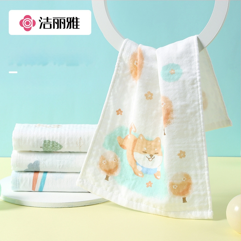 Kūdikio gazos rankšluostis (Medžiaga: gazos; Svoris: <50 g; Gamybos procesas: spauda; Pritaikymas: Taip; Skirtas kūdikiams)