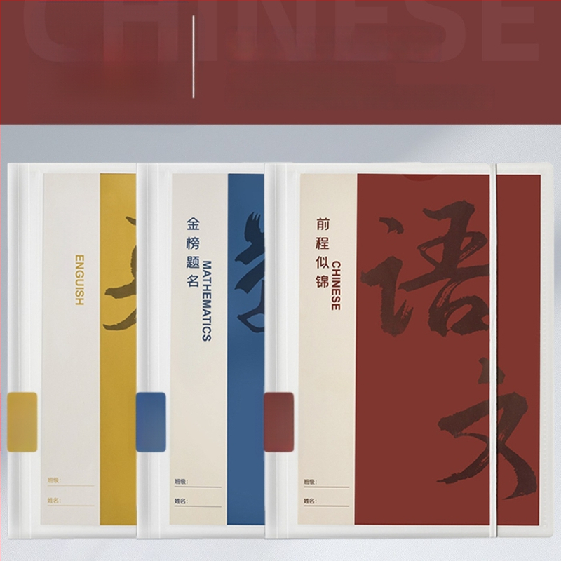 Plastikinė testinių lapų organizavimo byla su skaidriais įdėklais, modelis Hc-652, 20 pusl., storis 60, pritaikymas galimas