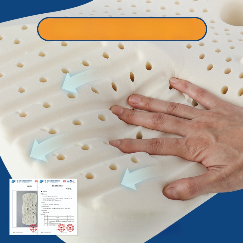 Steano lateksinė pagalvė su drugelio forma, natūralus lateksas >90%, pritaikomas apdorojimas, tinkama visoms sezonoms suaugusiems