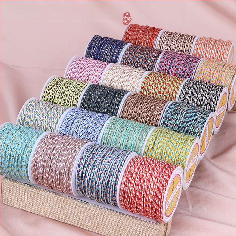 Juveelide jaoks traadist köis — käsitsi kootud, rahvuslik stiil, väärikas muster (Tüüp: Traad; Materjal: Köis; Töötlemine: Käsitsi kootud; Stiil: Rahvuslik; Muster: Väärikas)