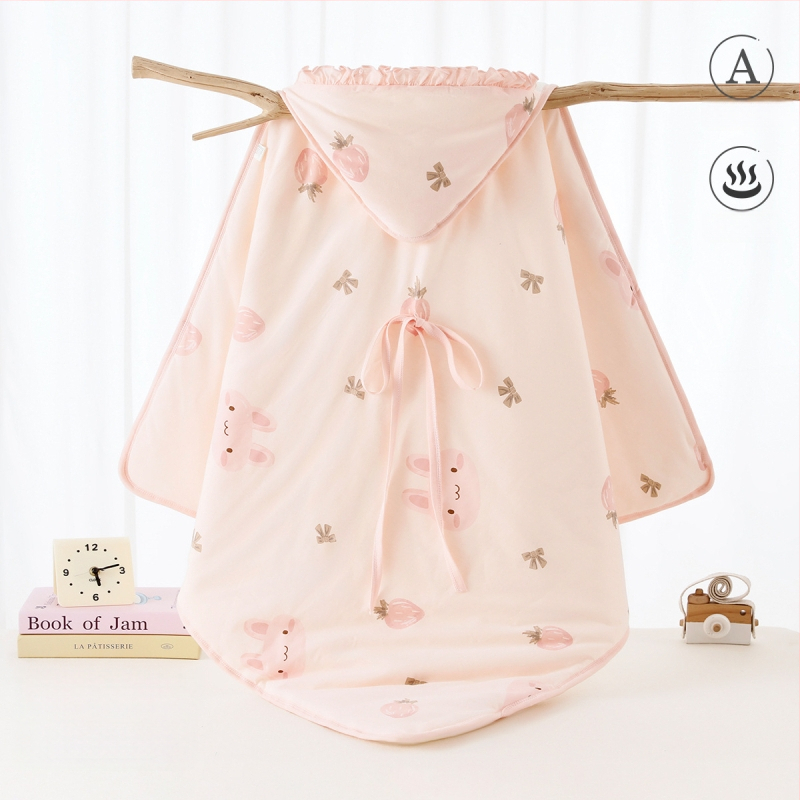 Naujagimių gimdymo palatos pledas, tankus medvilninis pledas su poliesterio užpildais, gyvūnų raštas, pavasaris, ruduo ir žiema