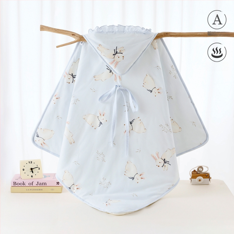 Naujagimių gimdymo palatos pledas, tankus medvilninis pledas su poliesterio užpildais, gyvūnų raštas, pavasaris, ruduo ir žiema