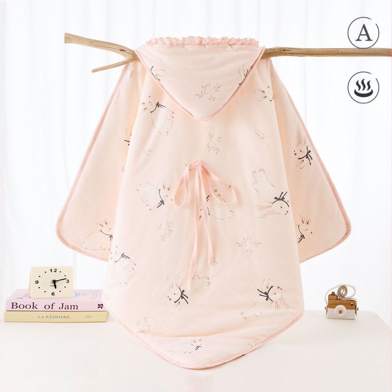 Naujagimių gimdymo palatos pledas, tankus medvilninis pledas su poliesterio užpildais, gyvūnų raštas, pavasaris, ruduo ir žiema