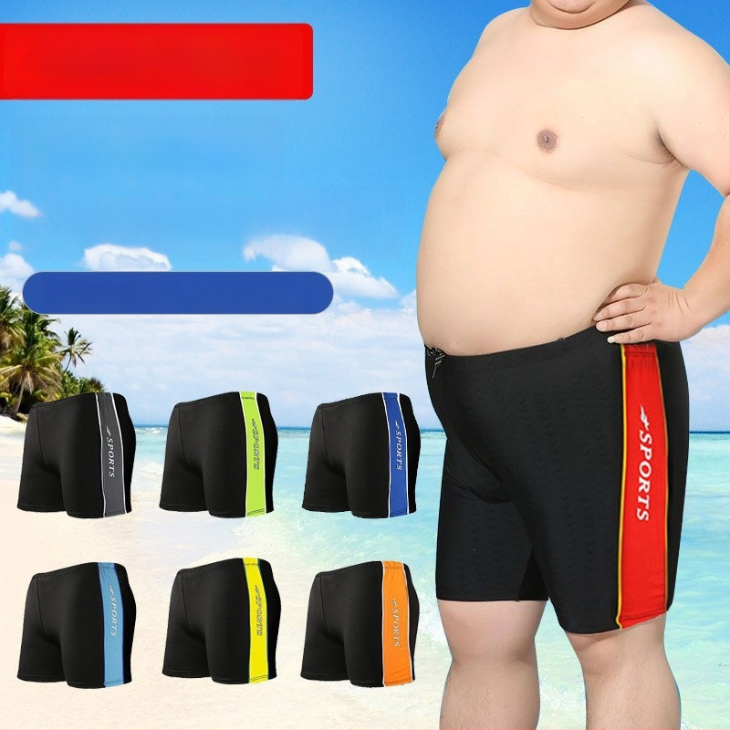 Vyriski plaukimo šortai laisvo kirpimo bokserio stilius (Prekės ženklas Baiya; Milk Silk audinys; 82% poliesteris; 150 g; pamušalas 100% poliesteris)