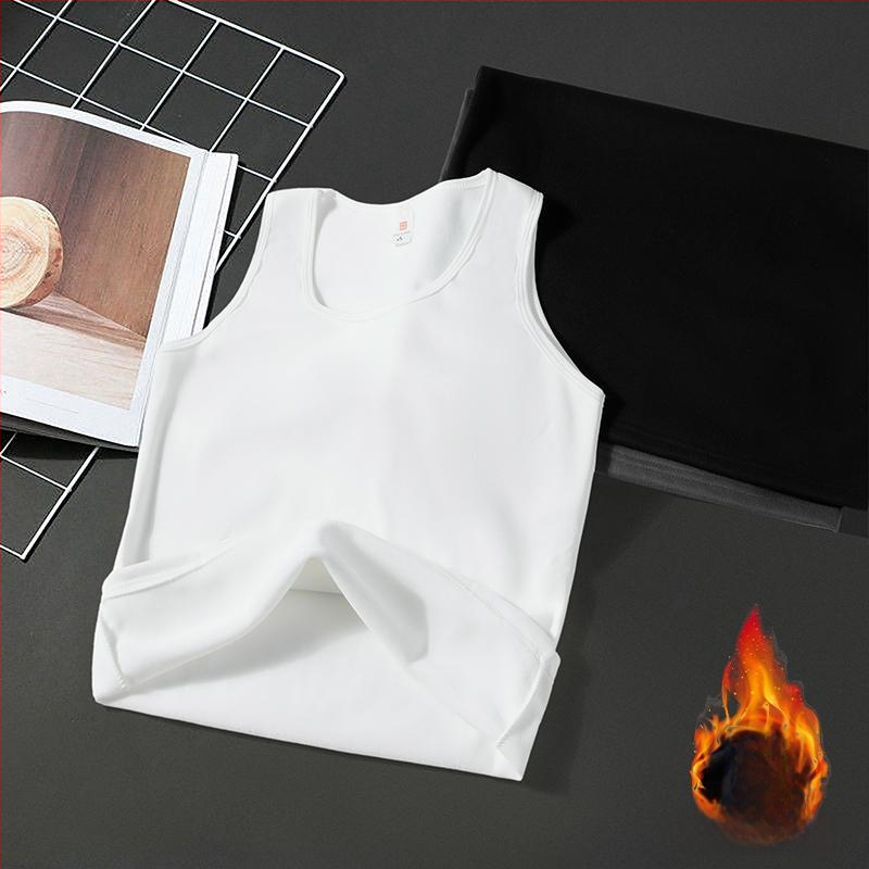 Termiline varrukateta alus vest - fleecevooder, 95% polüester, vaba lõige, sügiseks