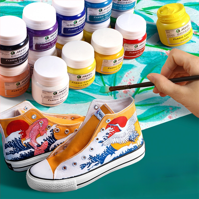 Tekstiilpigmentide värv taimsetest pigmentidest – 50 ml pudelis, veekindel, pleekimise vastane