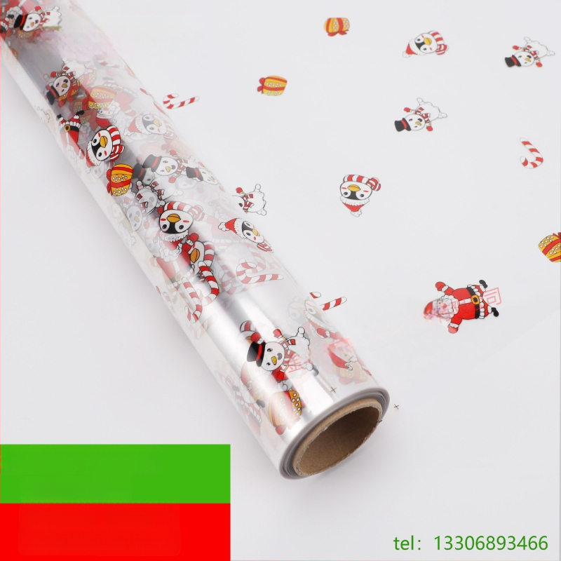 Pritaikytas BOPP įpakavimo popierius dovanoms, gėlėms ir kasdieniams poreikiams