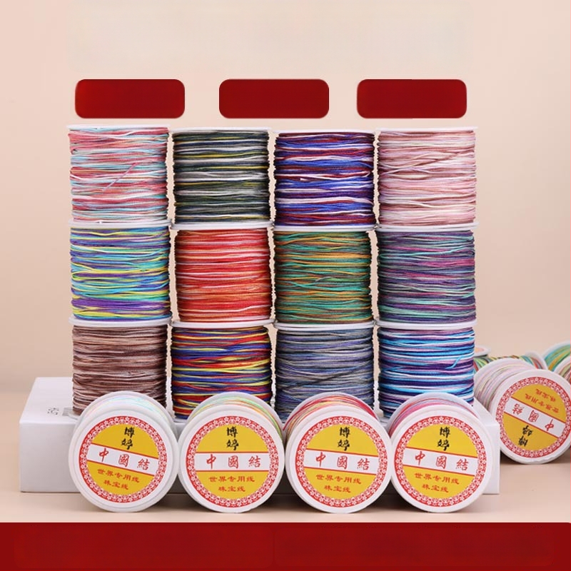 DIY ehete aksessuaarid • nailon • käsitsi kootud • hiina stiil • auväärne muster • kunstiline retro stiil • Bo Ting bränd • 2023 kevad