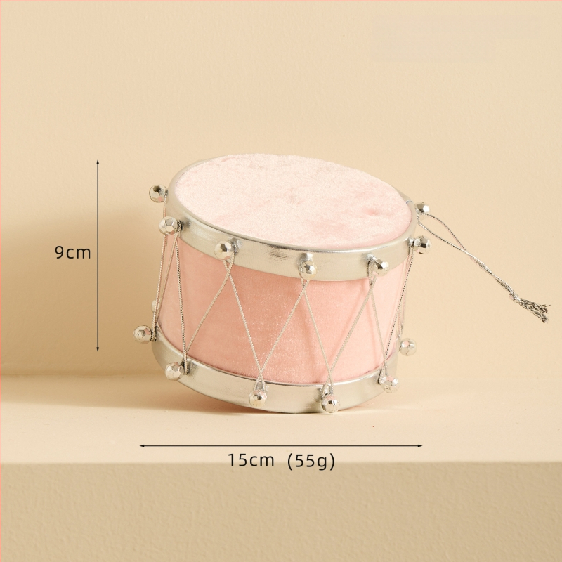 Ziemassvētku kulons ar sniega pūciņu un konfekšu nūjiņu, materiāls Bubble, Ziemassvētku stils, iepakojums atsevišķi