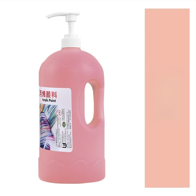 Meibang akrüülseina värv, 2000 ml kann, käsitsi maalitud seina kunstiks