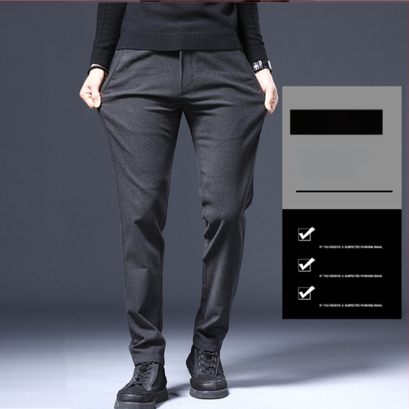 Vyrų sportinės kasdienės kelnės – tiesus kirpimas, slim fit, vidutinio juosmens aukštis, poliesterio mišinys