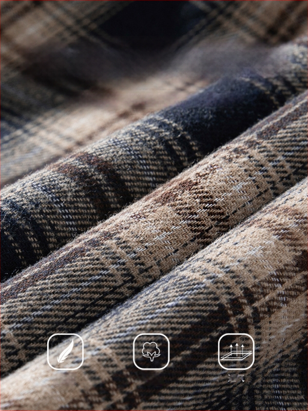 Vyriski kapuciuoti languoti marškiniai-jakas, ilgomis rankovėmis, laisvas kirpimas, apykaklė su rever.