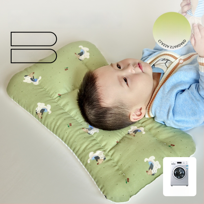 LIFE HOME Vaikų kaklo palaikymo miego pagalvė – aukštis 3–7 cm, poliesterio pluošto užpildas, svoris 0–0,5 kg