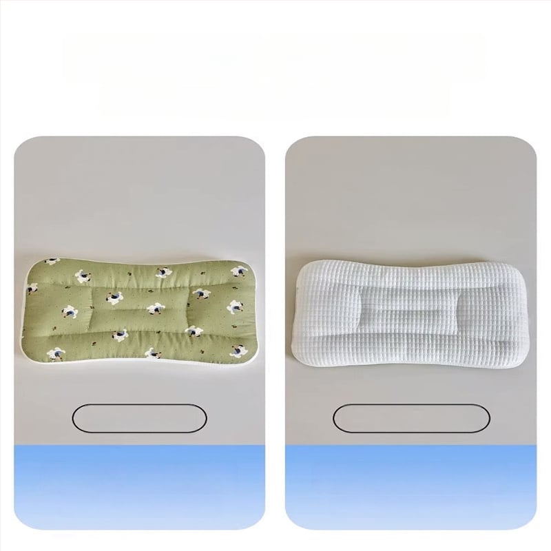 LIFE HOME Vaikų kaklo palaikymo miego pagalvė – aukštis 3–7 cm, poliesterio pluošto užpildas, svoris 0–0,5 kg