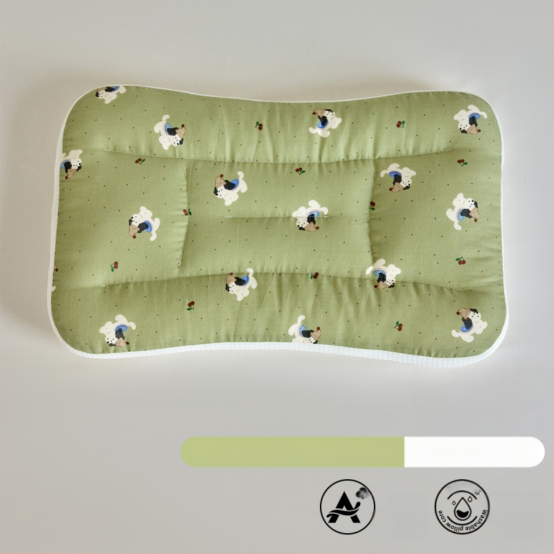 LIFE HOME Vaikų kaklo palaikymo miego pagalvė – aukštis 3–7 cm, poliesterio pluošto užpildas, svoris 0–0,5 kg