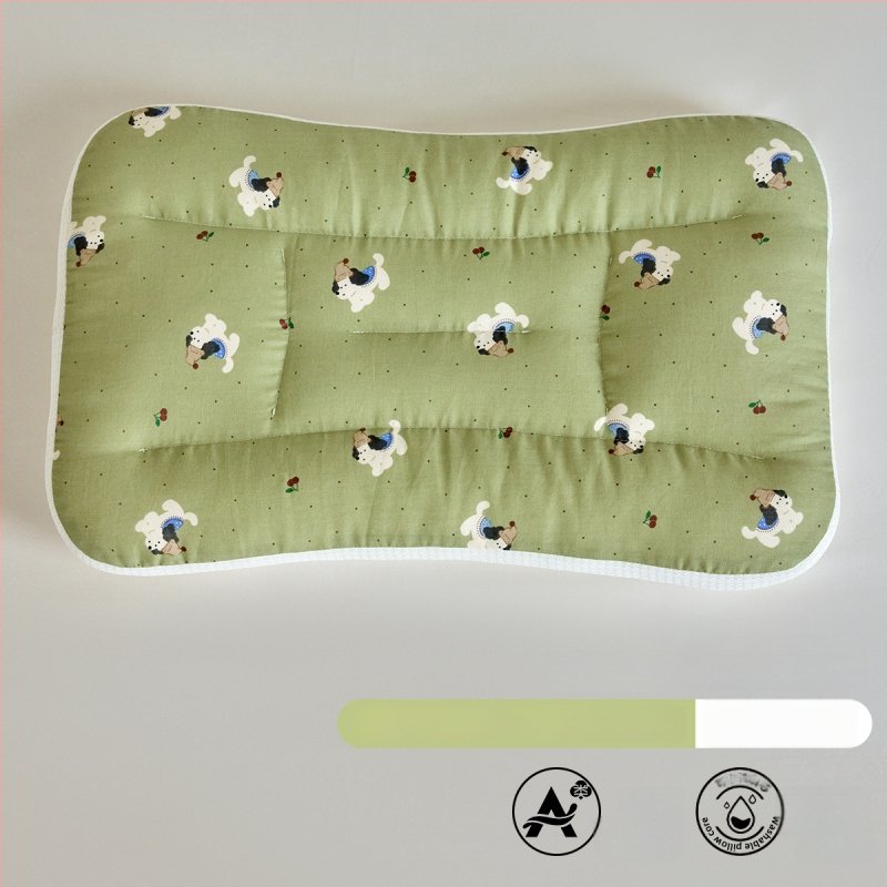 LIFE HOME Vaikų kaklo palaikymo miego pagalvė – aukštis 3–7 cm, poliesterio pluošto užpildas, svoris 0–0,5 kg