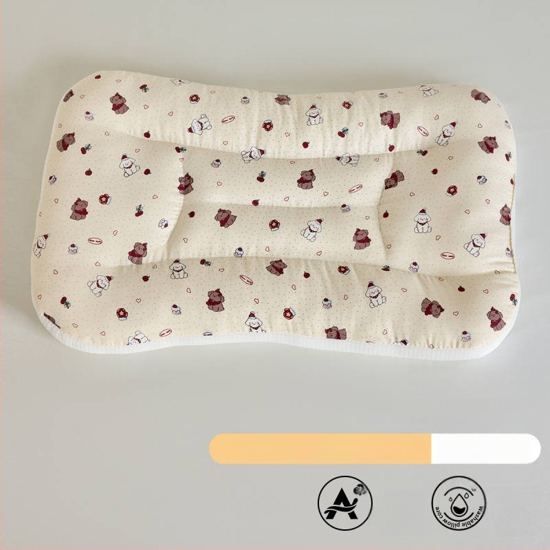 LIFE HOME Vaikų kaklo palaikymo miego pagalvė – aukštis 3–7 cm, poliesterio pluošto užpildas, svoris 0–0,5 kg