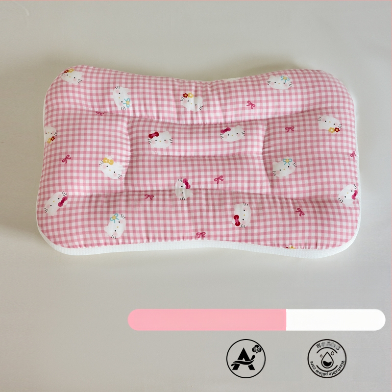 LIFE HOME Vaikų kaklo palaikymo miego pagalvė – aukštis 3–7 cm, poliesterio pluošto užpildas, svoris 0–0,5 kg