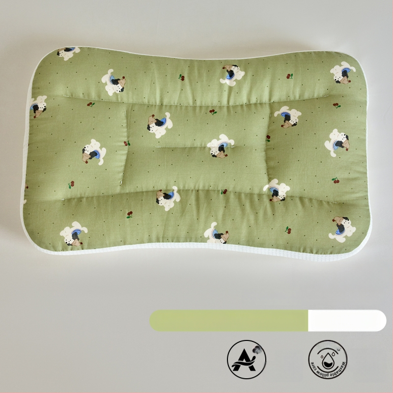 LIFE HOME Vaikų kaklo palaikymo miego pagalvė – aukštis 3–7 cm, poliesterio pluošto užpildas, svoris 0–0,5 kg