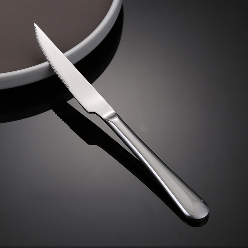 Nerūdijančio plieno peilių, šaukštų ir šakelių rinkinys – vienalytis dizainas, šiuolaikiškas ir paprastas stilius, specifikacijos 888